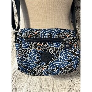 Kipling Sabian Crossbody Mini Bag‎ Multicolor Blue